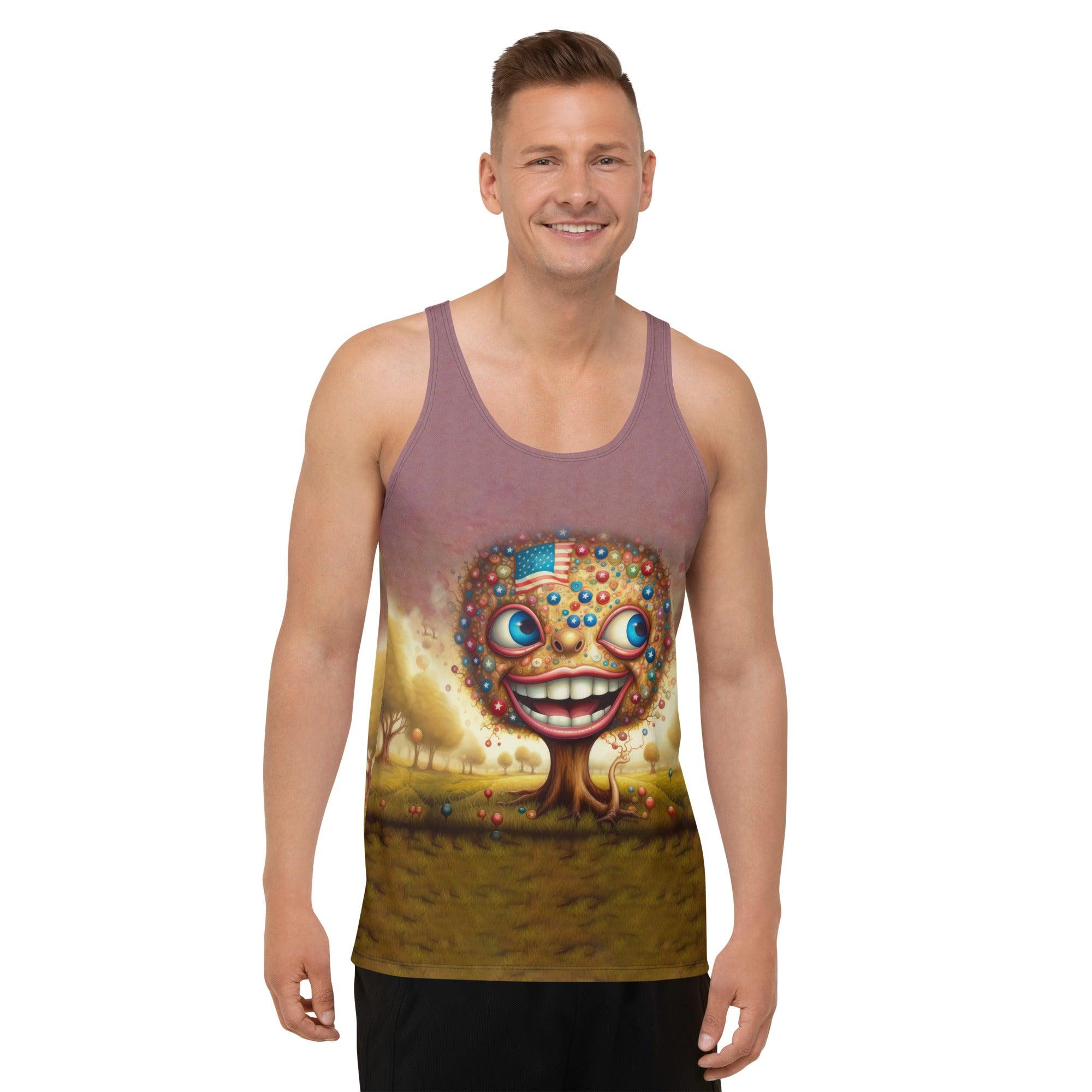 Prideful Brushstrokes Men's Tank Top - Beyond T-shirts