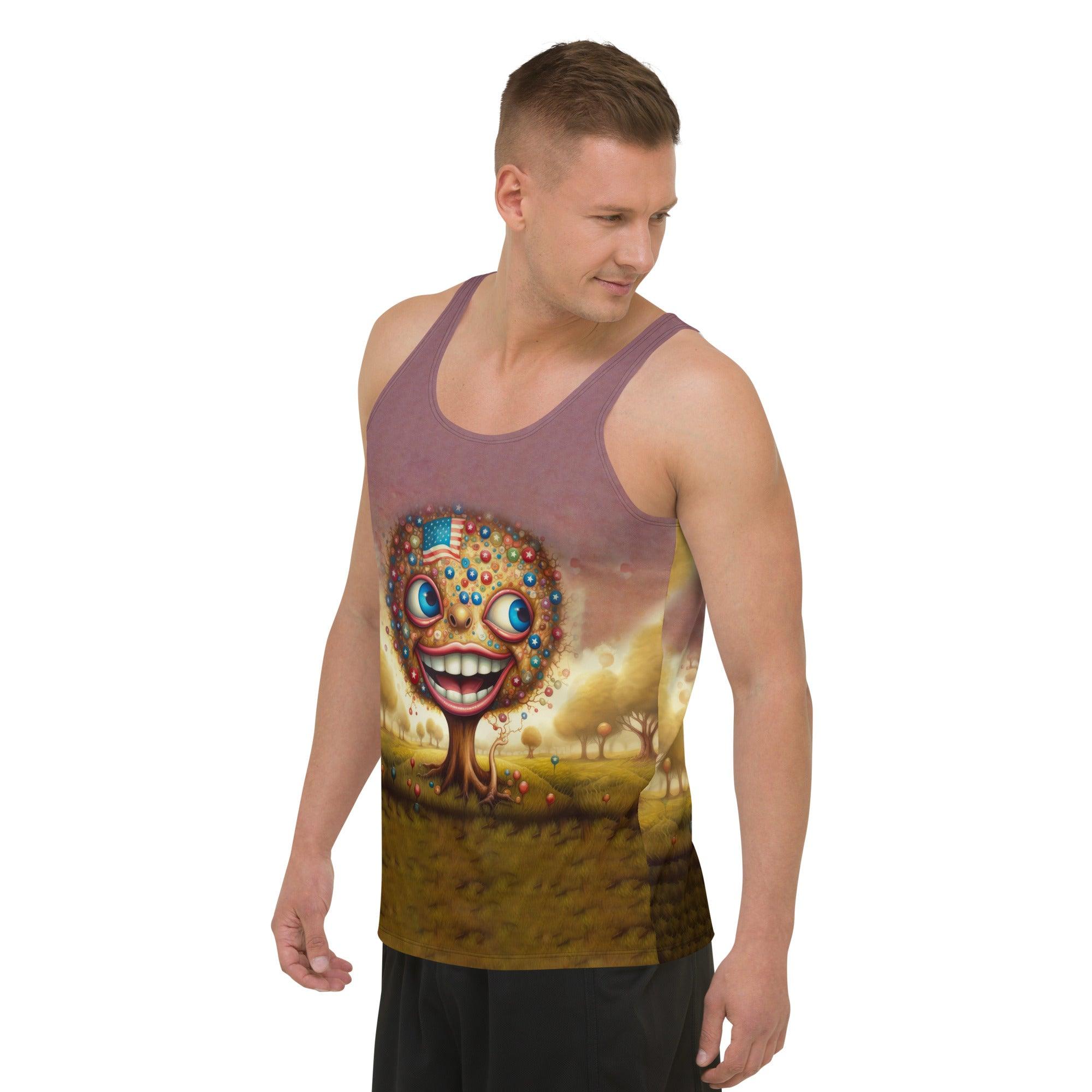 Prideful Brushstrokes Men's Tank Top - Beyond T-shirts