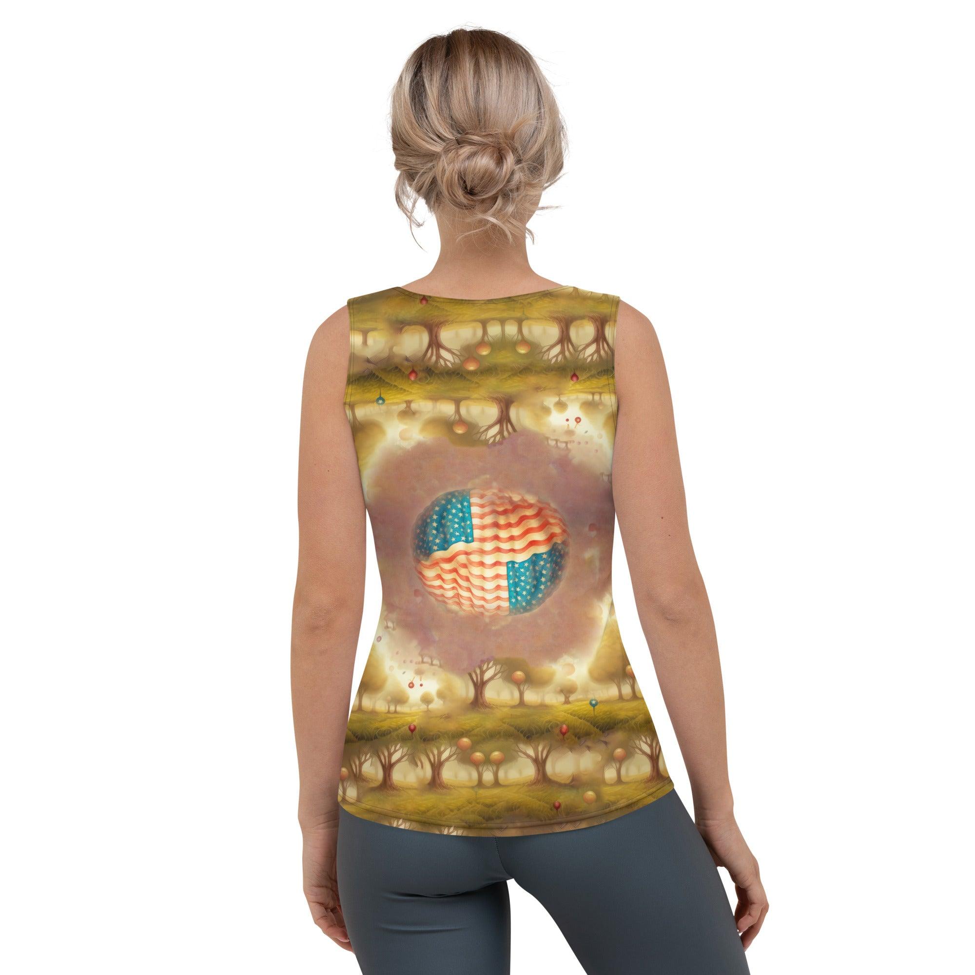 Prideful Brushstrokes Sublimation Cut & Sew Tank Top - Beyond T-shirts