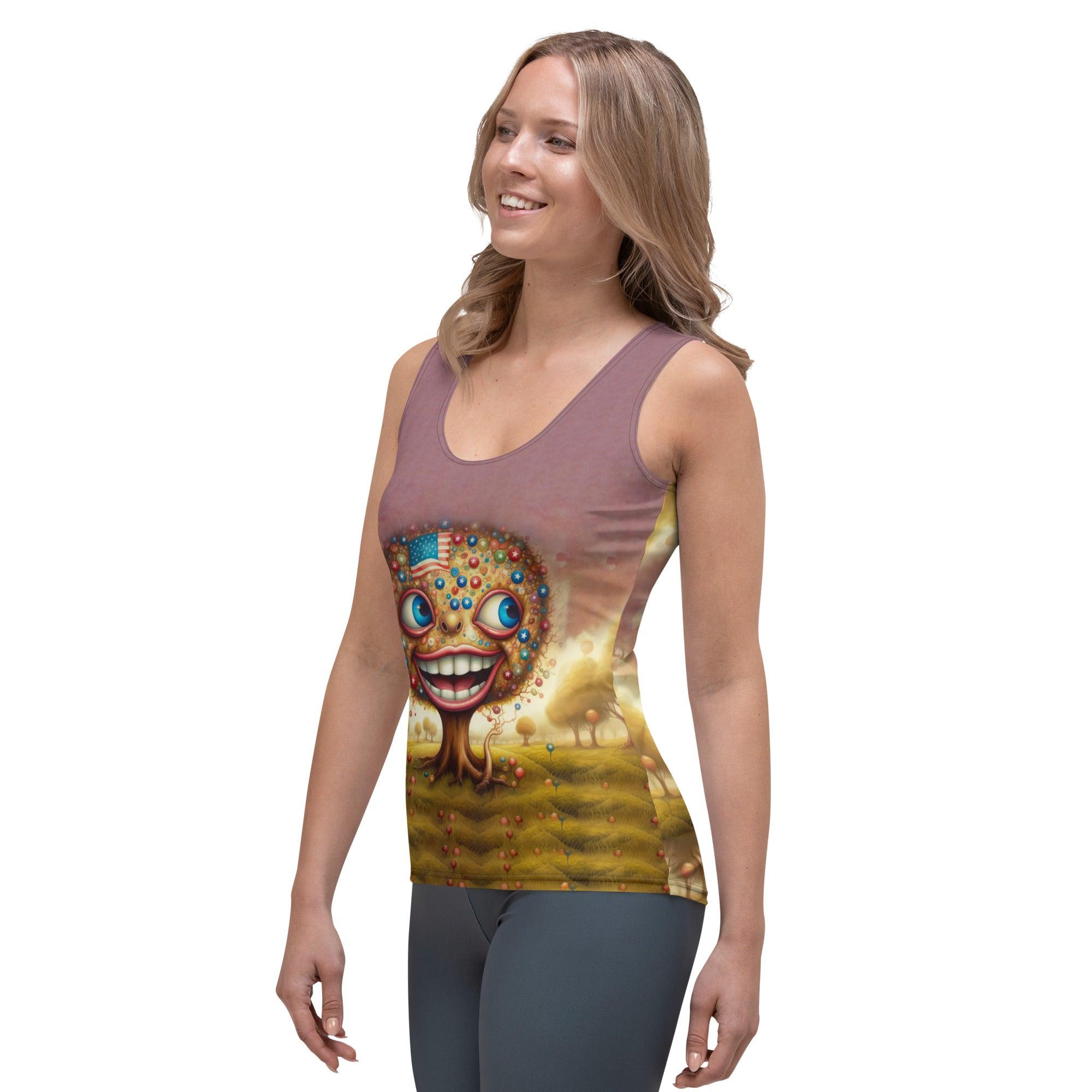 Prideful Brushstrokes Sublimation Cut & Sew Tank Top - Beyond T-shirts