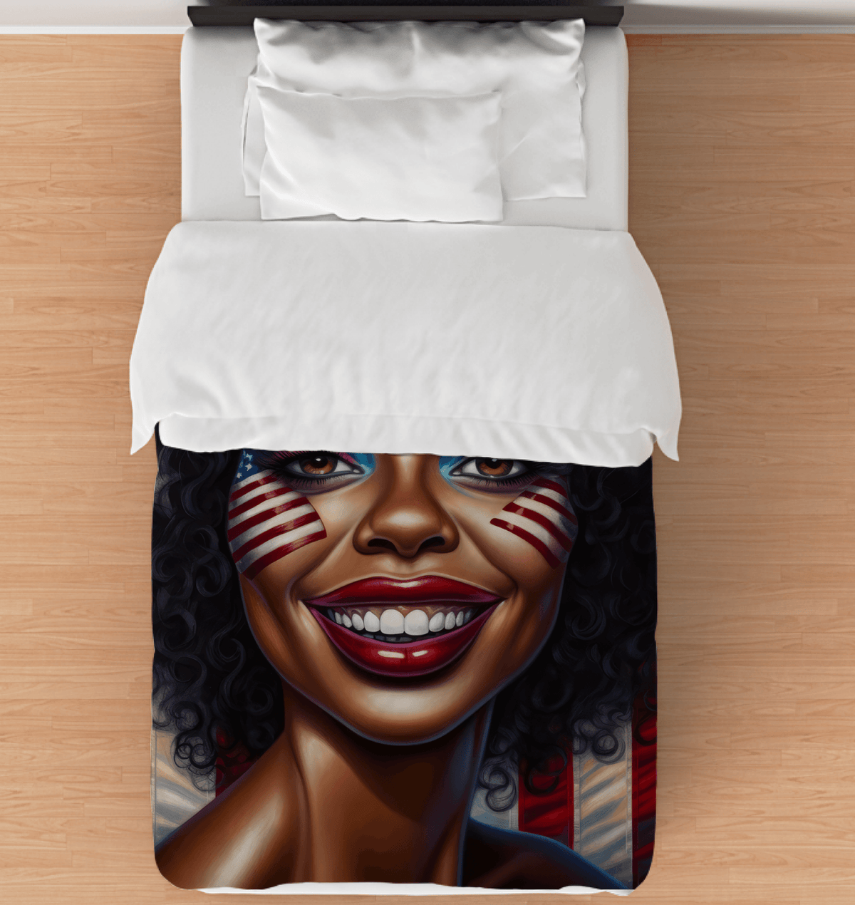 Proud To Be American Duvet Cover - Beyond T-shirts