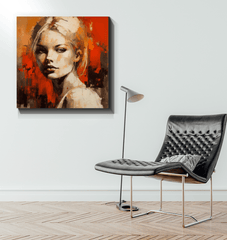 Mesmerizing psytrance canvas art for artistic home accents.