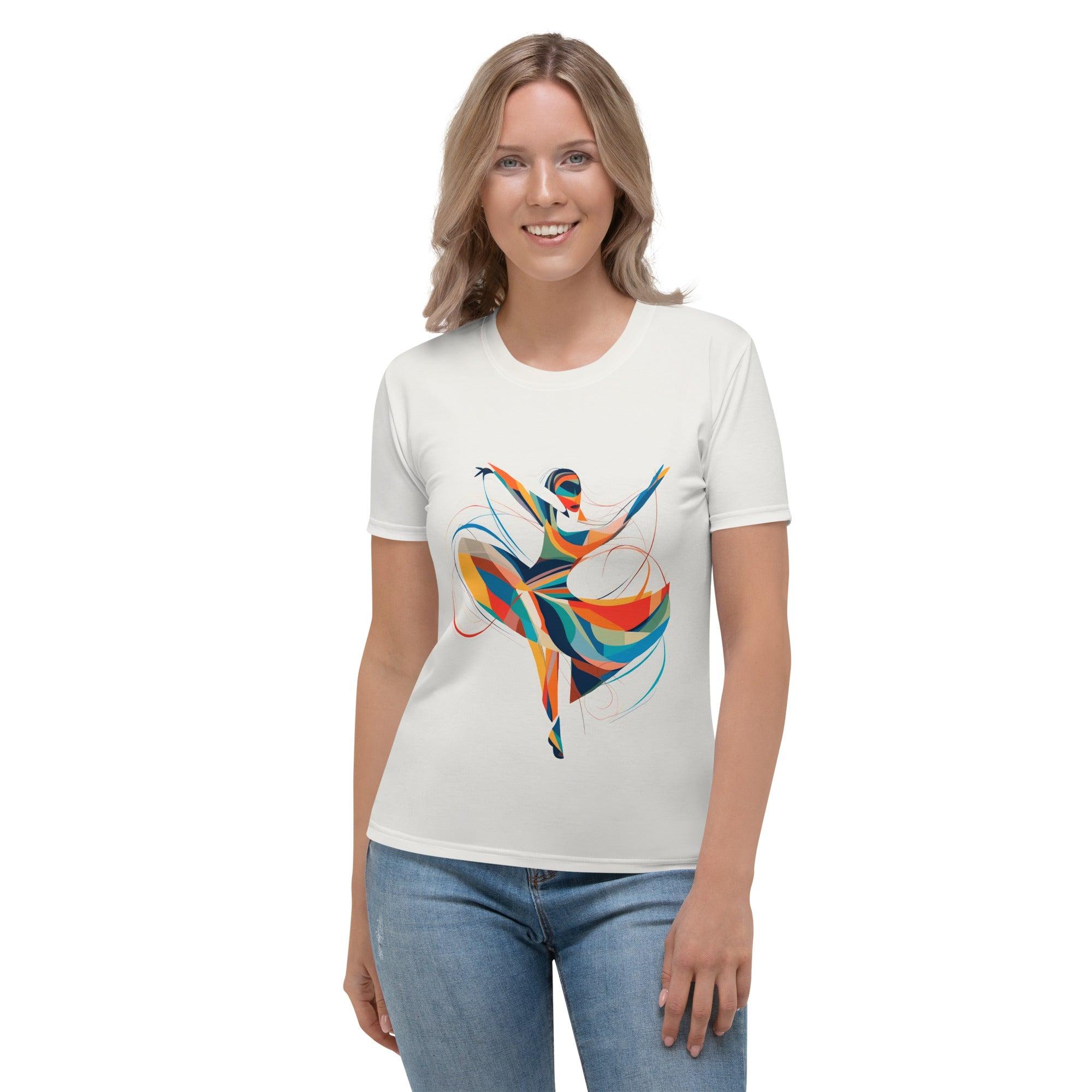 Radiant Female Dance Elegance Women's T-shirt - Beyond T-shirts