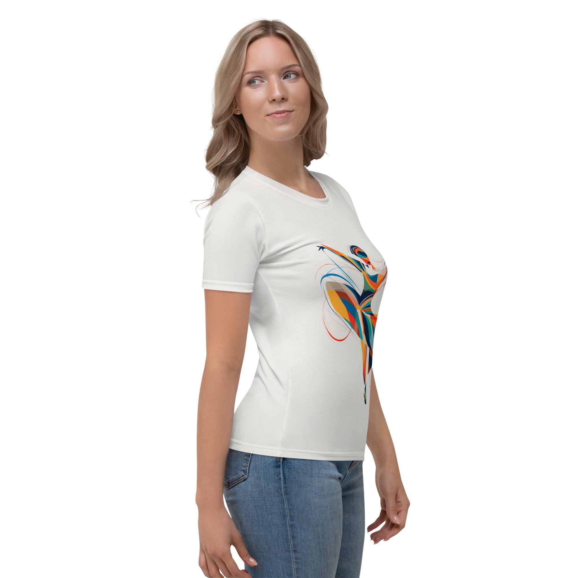 Radiant Female Dance Elegance Women's T-shirt - Beyond T-shirts