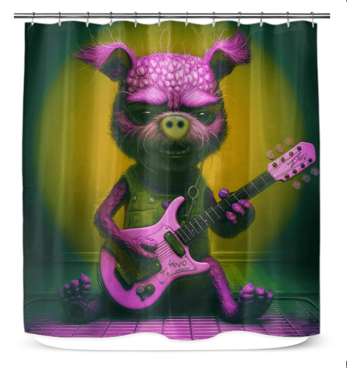 Radiant Reflections Shower Curtain - Beyond T-shirts