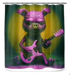 Radiant Reflections Shower Curtain - Beyond T-shirts