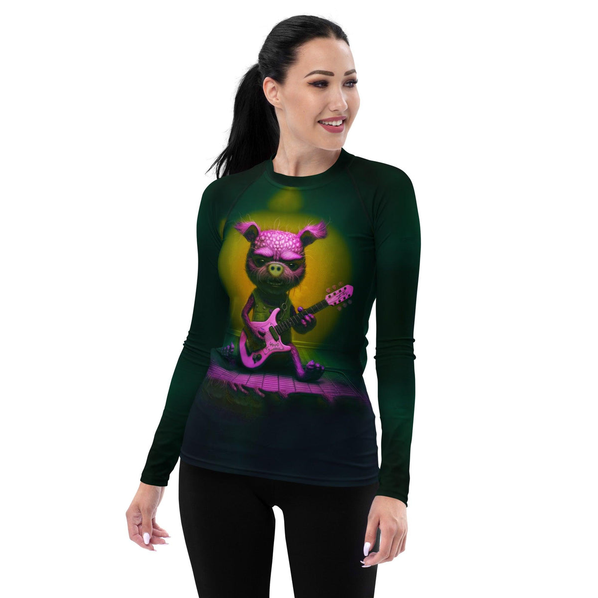 Radiant Reflections Women's Rash Guard - Beyond T-shirts