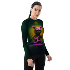 Radiant Reflections Women's Rash Guard - Beyond T-shirts