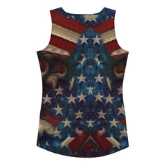 Radiant Reverie Sublimation Cut & Sew Tank Top - Beyond T-shirts