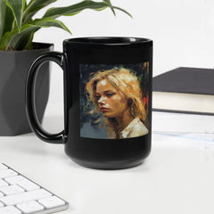 R&B Expressions Black Glossy Mug - Beyond T-shirts