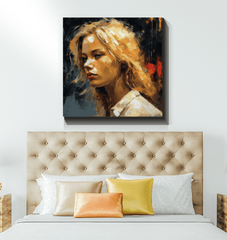 Stunning R&B Expressions wrapped canvas, a blend of art and emotion.