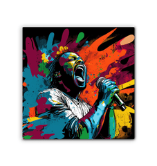 Rebellious spirit unleashed wrapped canvas - Beyond T-shirts