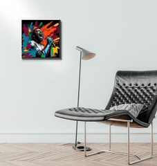 Rebellious spirit unleashed wrapped canvas - Beyond T-shirts