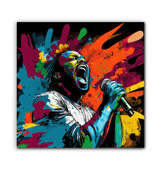 Rebellious spirit unleashed wrapped canvas - Beyond T-shirts