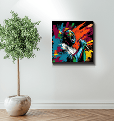 Rebellious spirit unleashed wrapped canvas - Beyond T-shirts