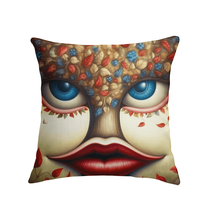 Art-inspired Revolutionary Murals pillow, ideal for adding a creative touch to any room.