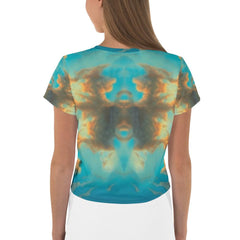 Revolutionary Renditions All-Over Print Crop Tee - Beyond T-shirts