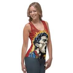 Rhythm and Groove Are Pop Music Sublimation Cut & Sew Tank Top 