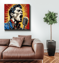 Rhythm And Groove Pop Music Art for Contemporary Spaces.