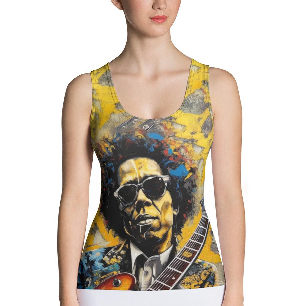 Rhythm Fuels The Soul Sublimation Cut & Sew Tank Top - Beyond T-shirts