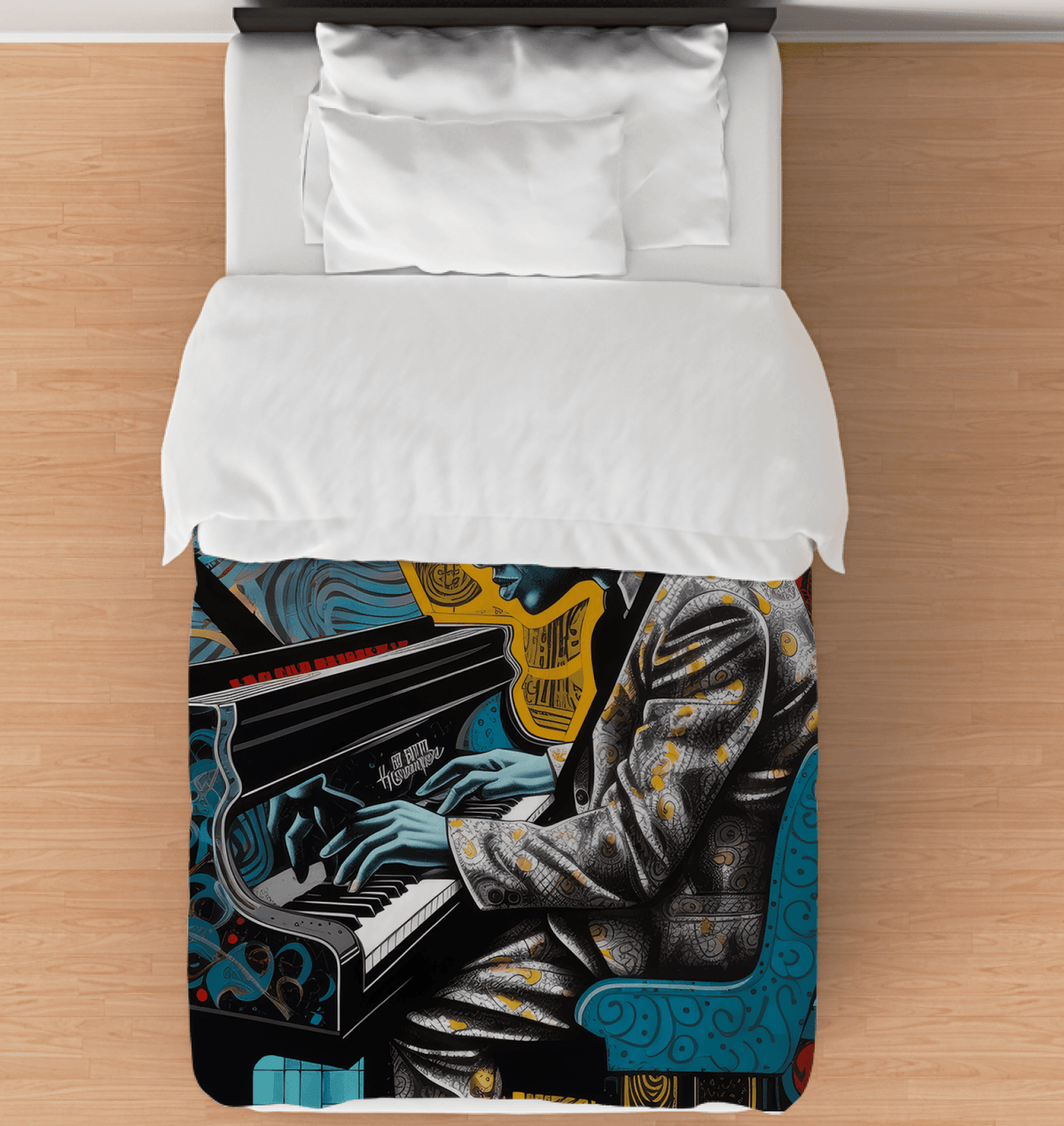 Rhythm Fuels The Soulfire Comforter - Twin - Beyond T-shirts