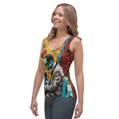 Music-themed Tank Top for Women