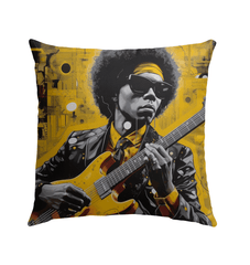 Rhythm Ignites The Fire Outdoor Pillow - Beyond T-shirts
