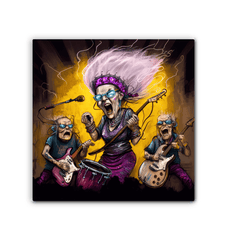 Rhythm in her bones wrapped canvas - Beyond T-shirts