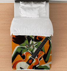 Rhythm Moves The World Duvet Cover - Beyond T-shirts