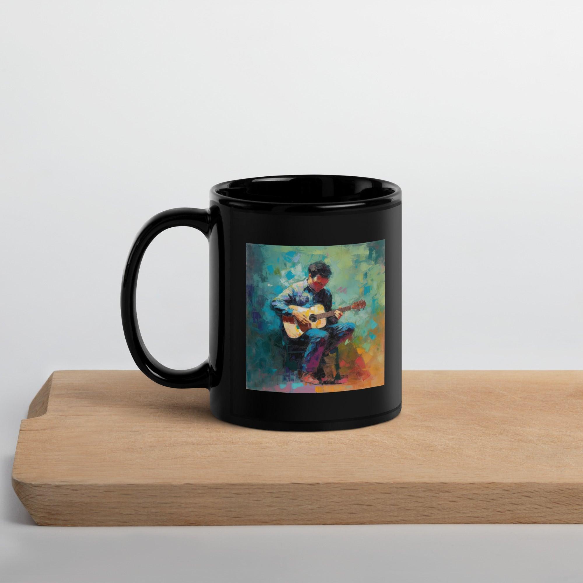 Rhythm Renegade Black Glossy Mug - Beyond T-shirts