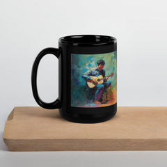 Rhythm Renegade Black Glossy Mug - Beyond T-shirts
