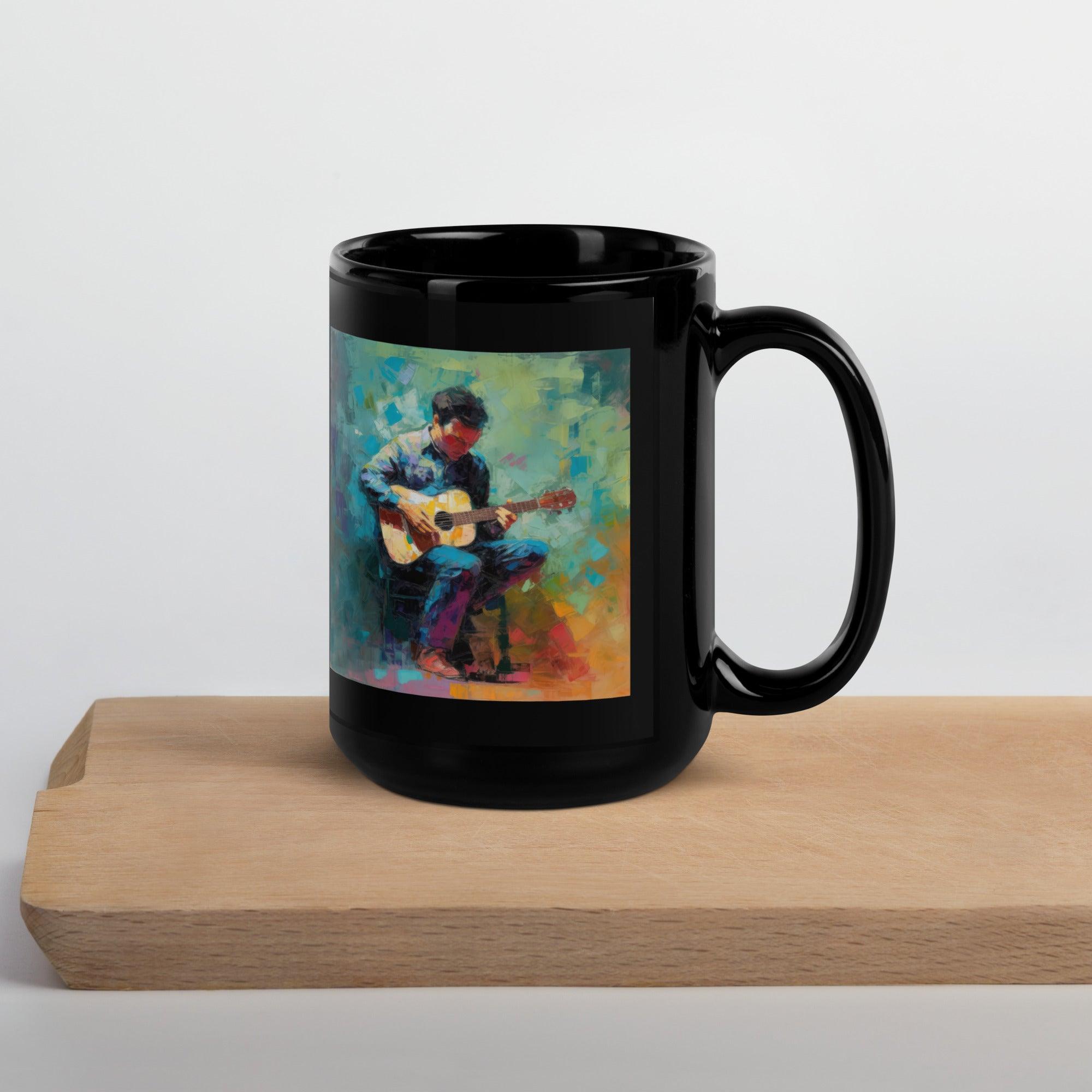 Rhythm Renegade Black Glossy Mug - Beyond T-shirts