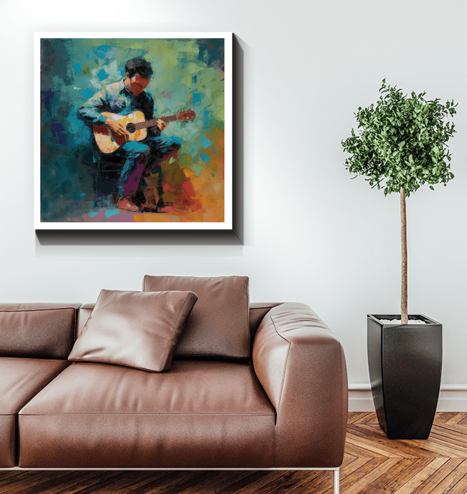 Rhythm Renegade Wrapped Canvas - Beyond T-shirts
