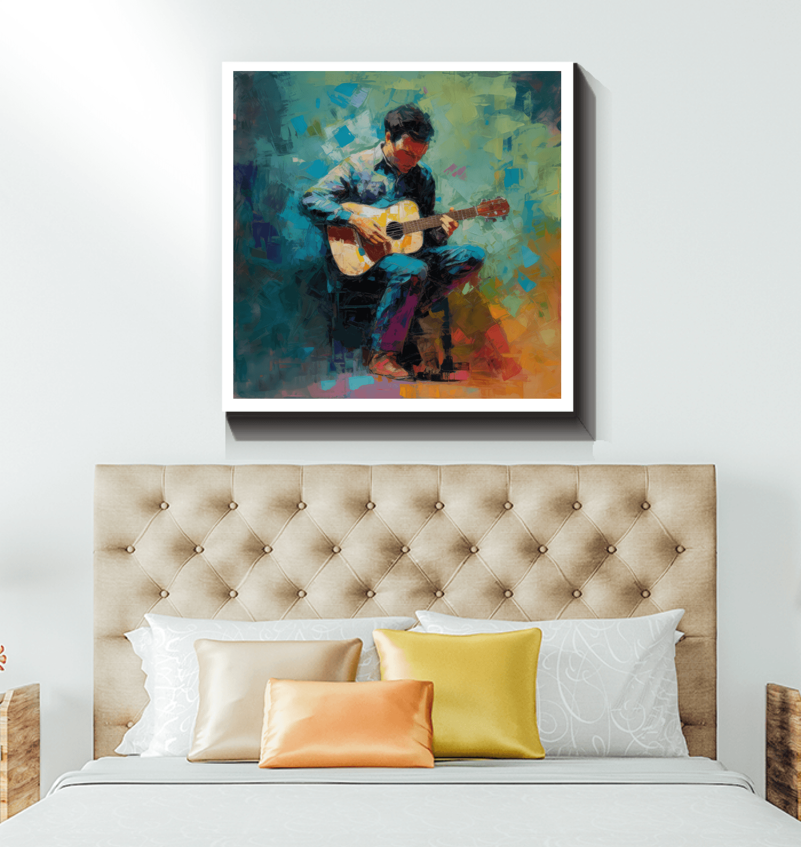 Rhythm Renegade Wrapped Canvas - Beyond T-shirts