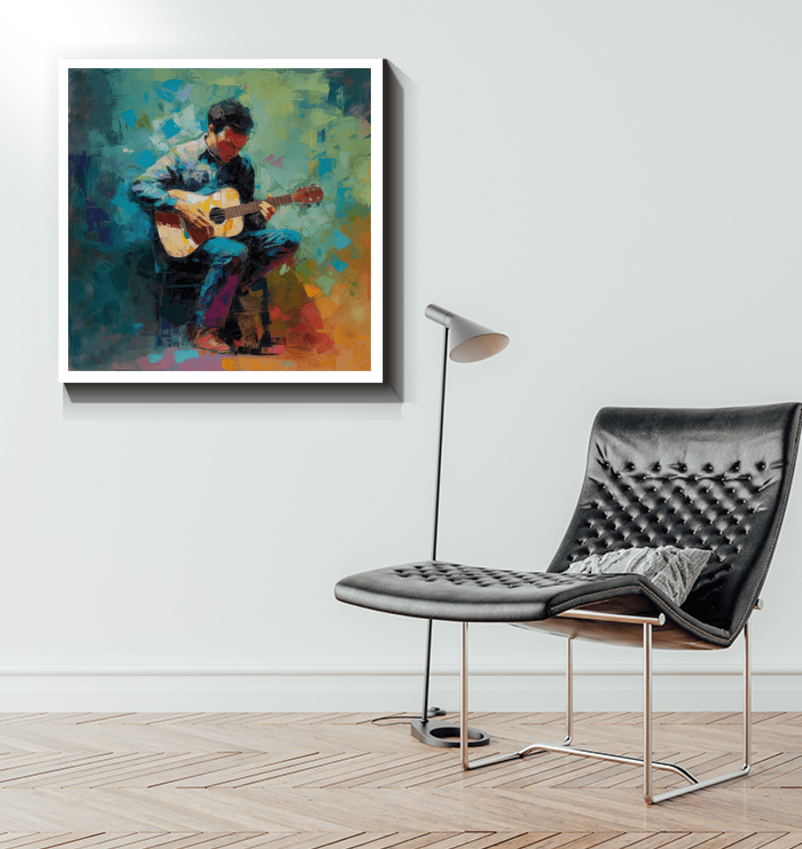 Rhythm Renegade Wrapped Canvas - Beyond T-shirts