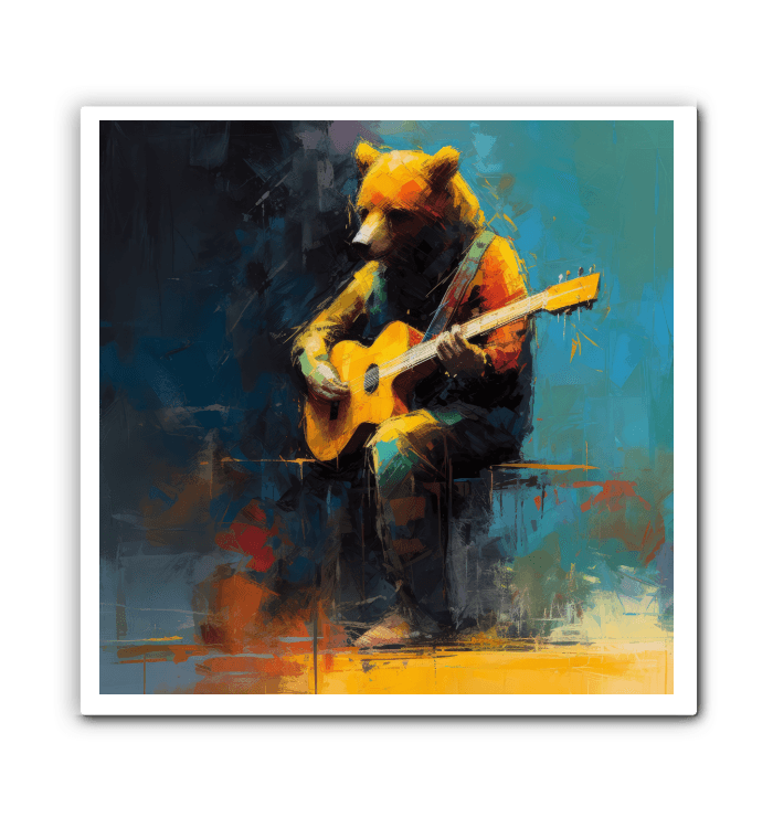 Rhythm Reverie Wrapped Canvas - Beyond T-shirts