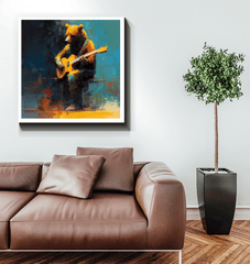 Rhythm Reverie Wrapped Canvas - Beyond T-shirts