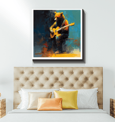 Rhythm Reverie Wrapped Canvas - Beyond T-shirts