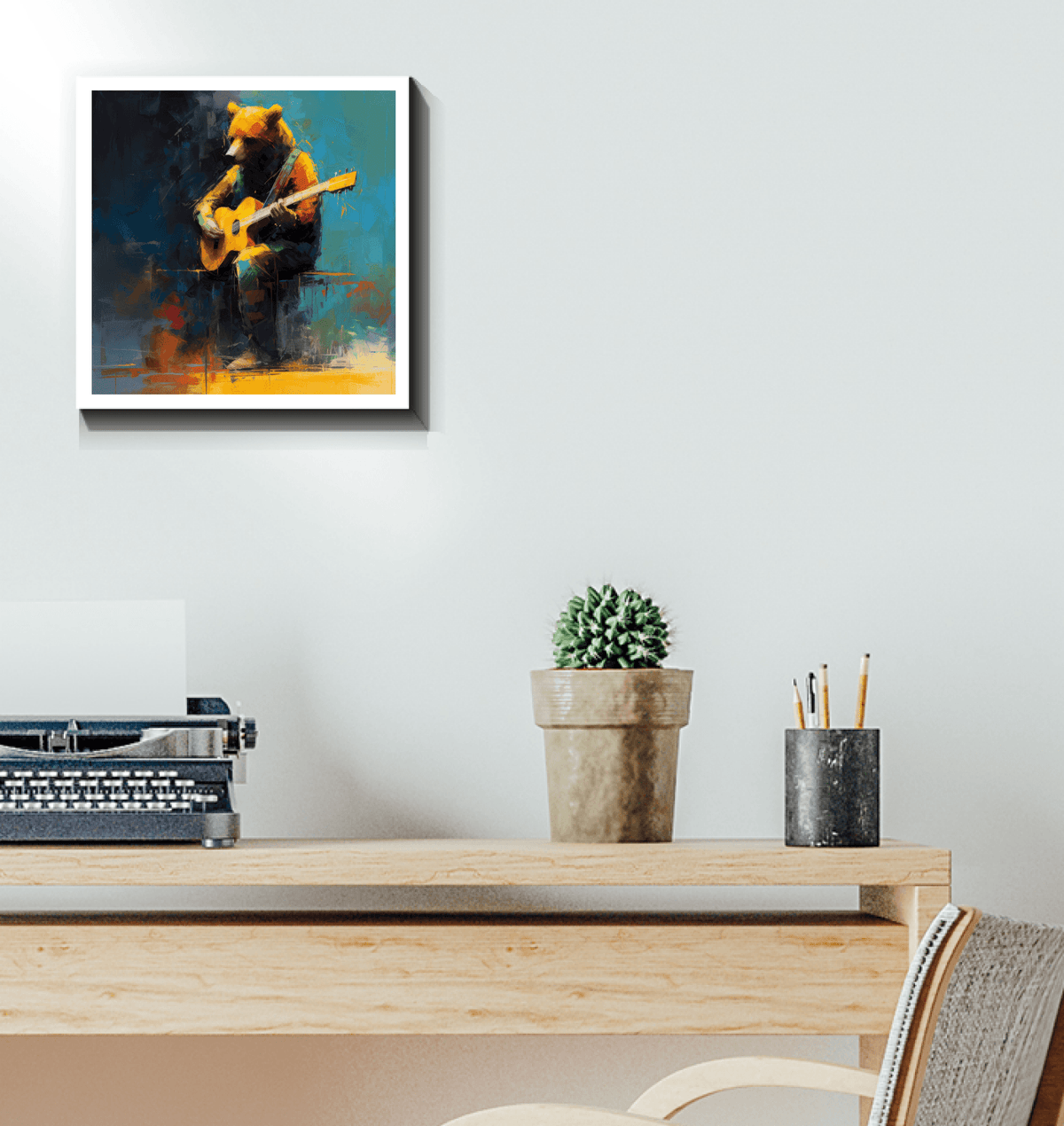 Rhythm Reverie Wrapped Canvas - Beyond T-shirts