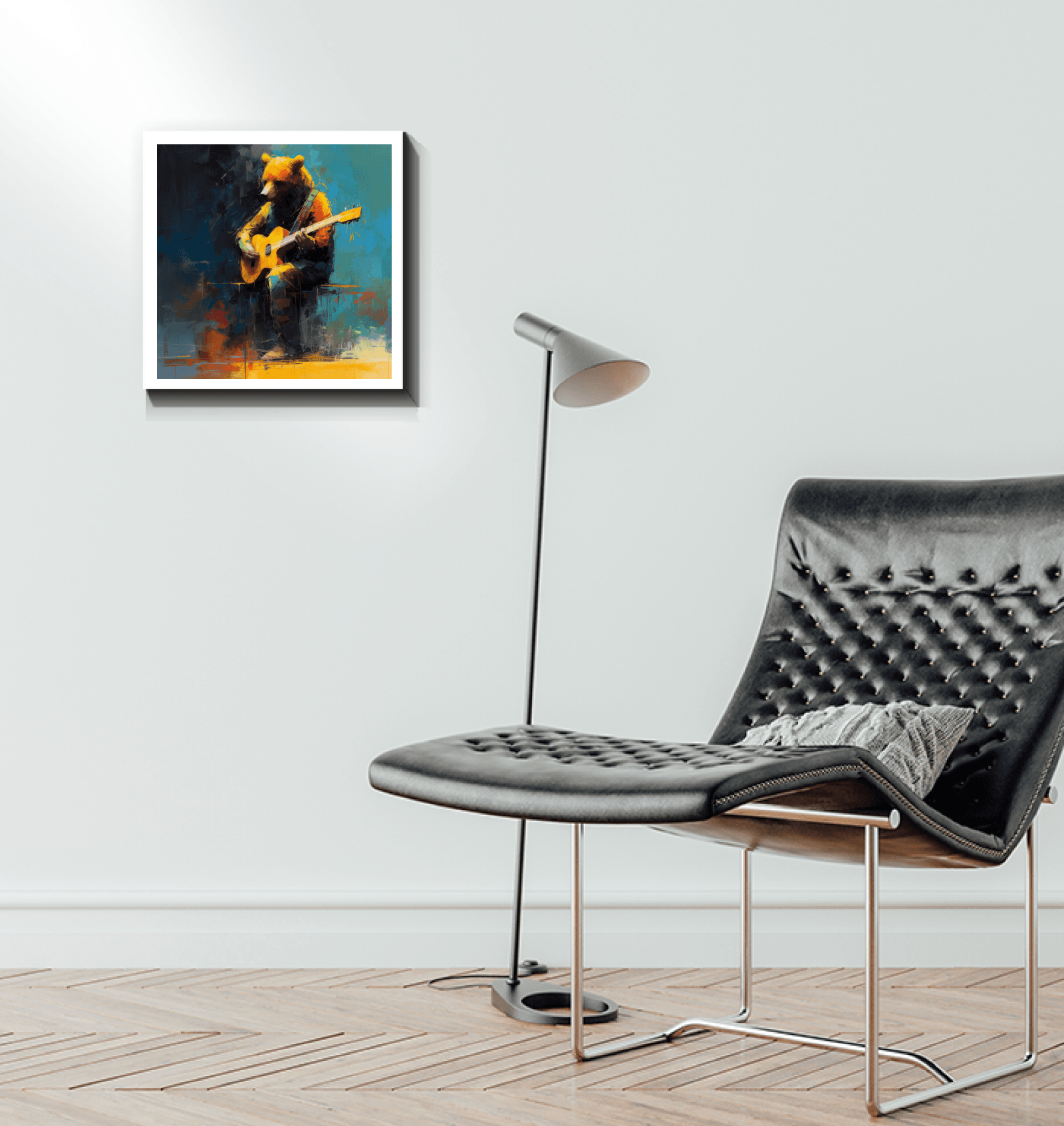 Rhythm Reverie Wrapped Canvas - Beyond T-shirts
