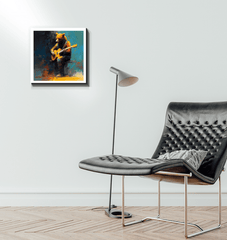 Rhythm Reverie Wrapped Canvas - Beyond T-shirts