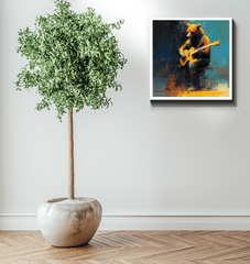 Rhythm Reverie Wrapped Canvas - Beyond T-shirts