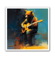 Rhythm Reverie Wrapped Canvas - Beyond T-shirts