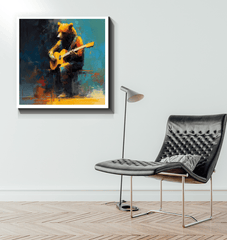 Rhythm Reverie Wrapped Canvas - Beyond T-shirts