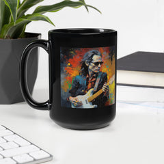 Rhythm Revolution Black Glossy Mug - Beyond T-shirts
