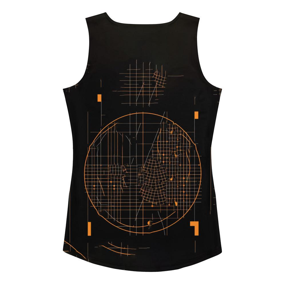 Rhythmic Feminine Dance Flair Sublimation Cut & Sew Tank Top - Beyond T-shirts