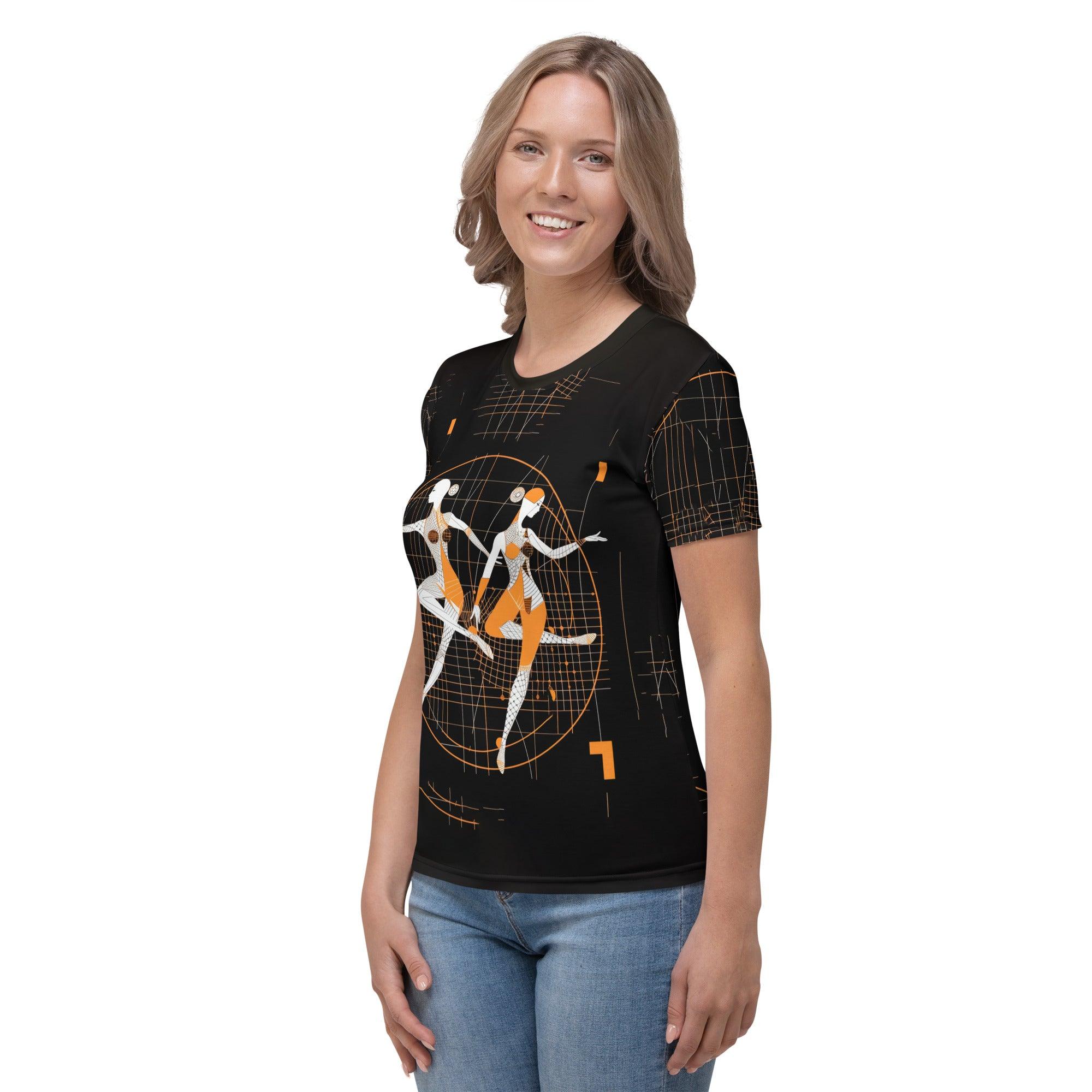 Rhythmic Feminine Dance Flair Women's T-shirt - Beyond T-shirts