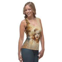 Rhythmic Layers Sublimation Cut & Sew Tank Top - Beyond T-shirts