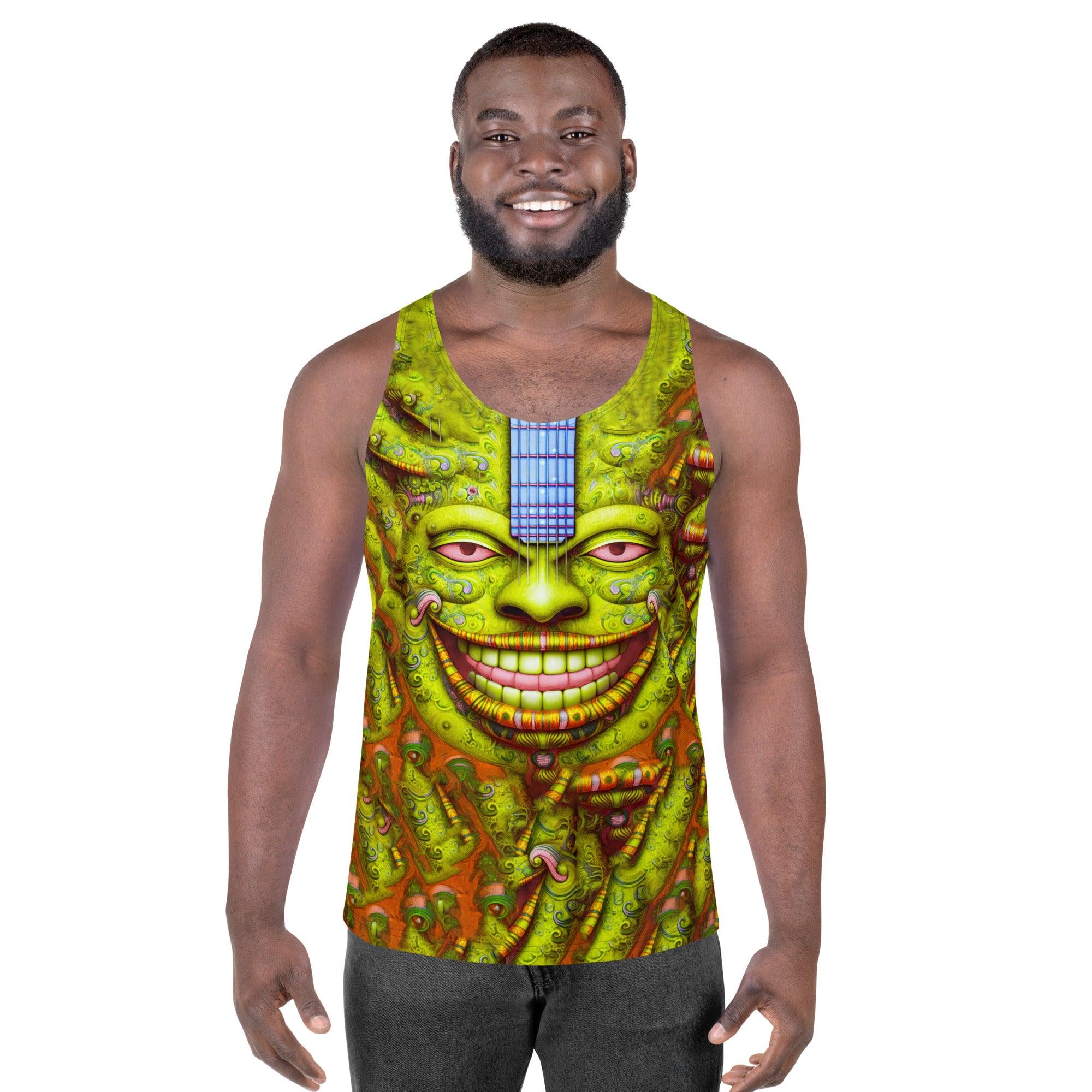 Rhythmic Rainforest Men's Tank Top - Beyond T-shirts