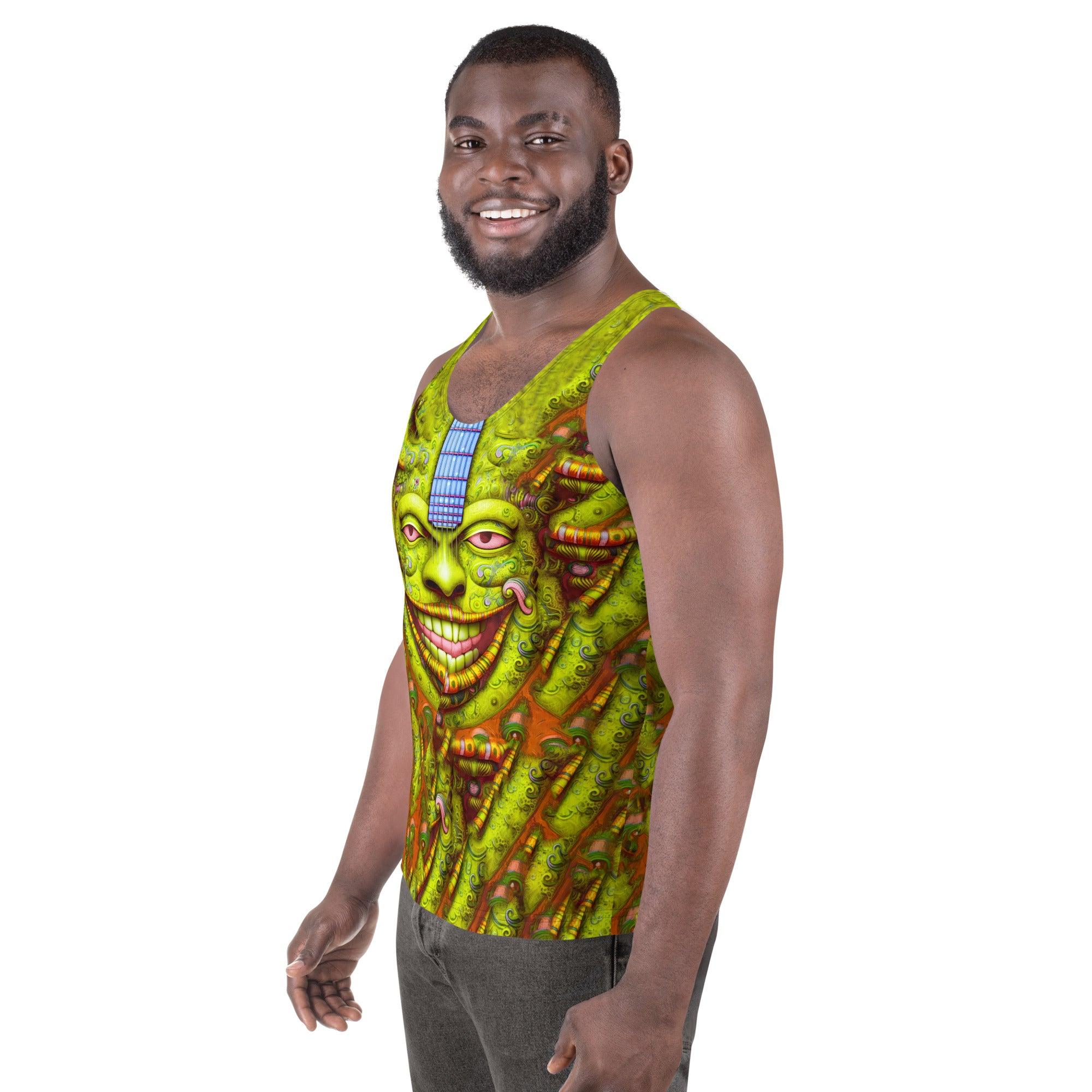 Rhythmic Rainforest Men's Tank Top - Beyond T-shirts